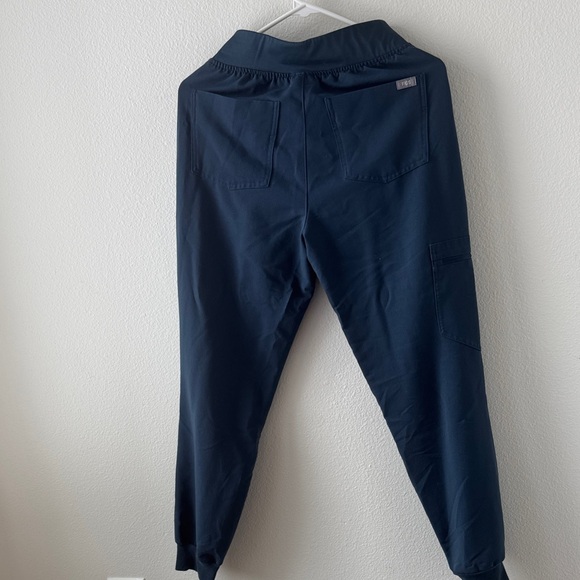 Figs Women's High-Waisted Zamora 2.0 Joggers in Dark Harbor - Picture 5 of 6